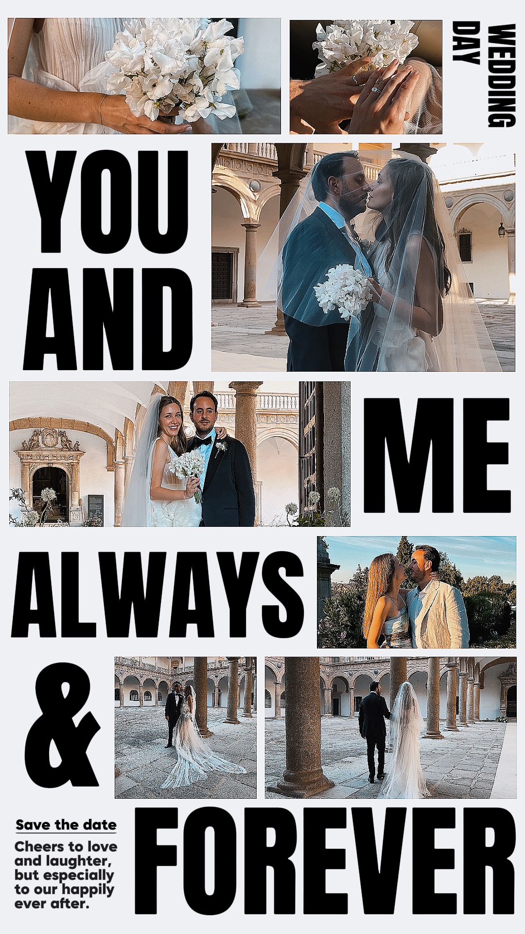 Our wedding day