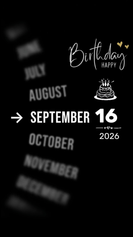 BDAY DAUGHTER 16 SEP