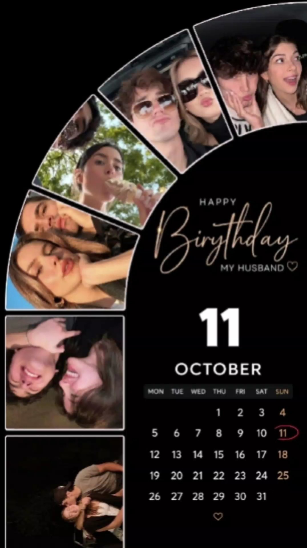 hbd husband 11 oct