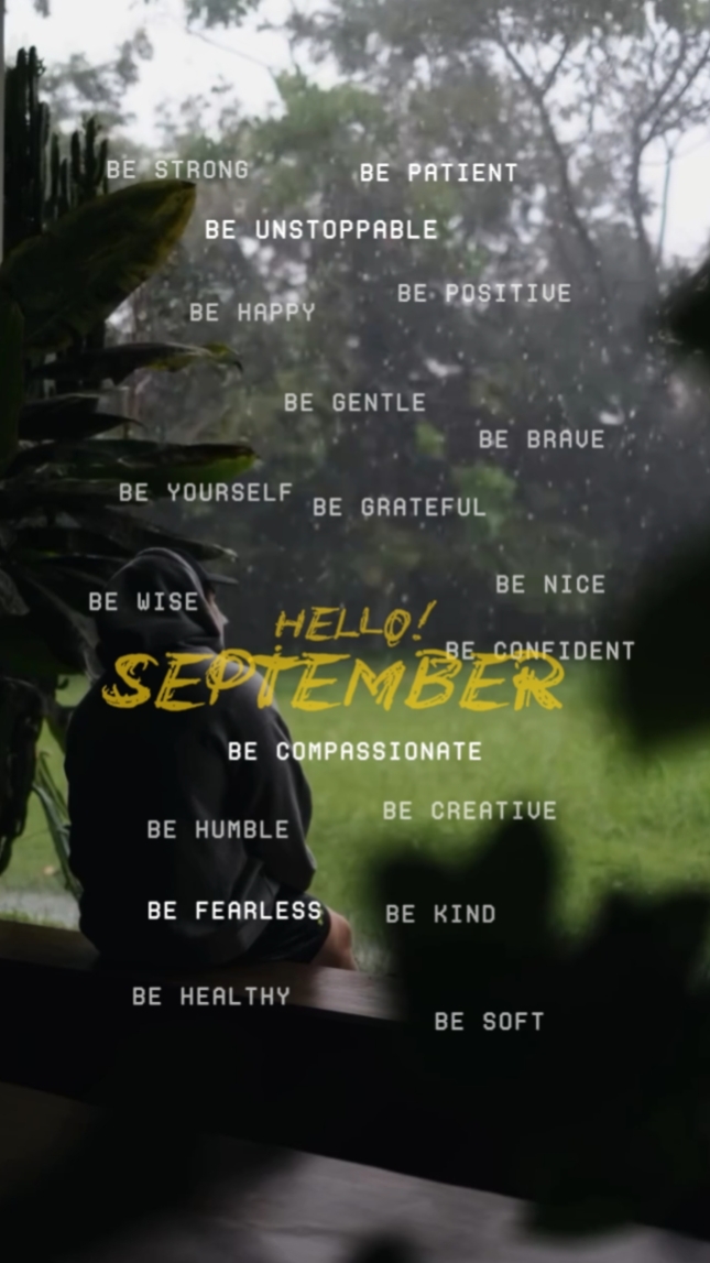 Motivation de septembre