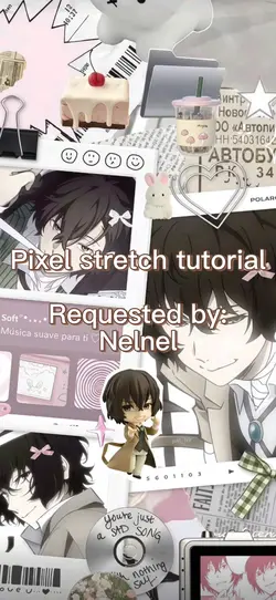 Pixel stretch
