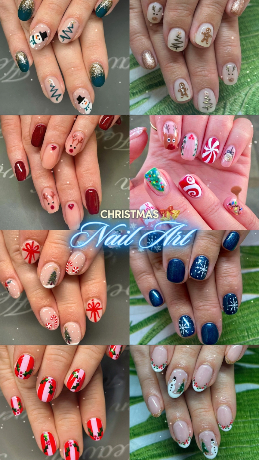 christmas nail art