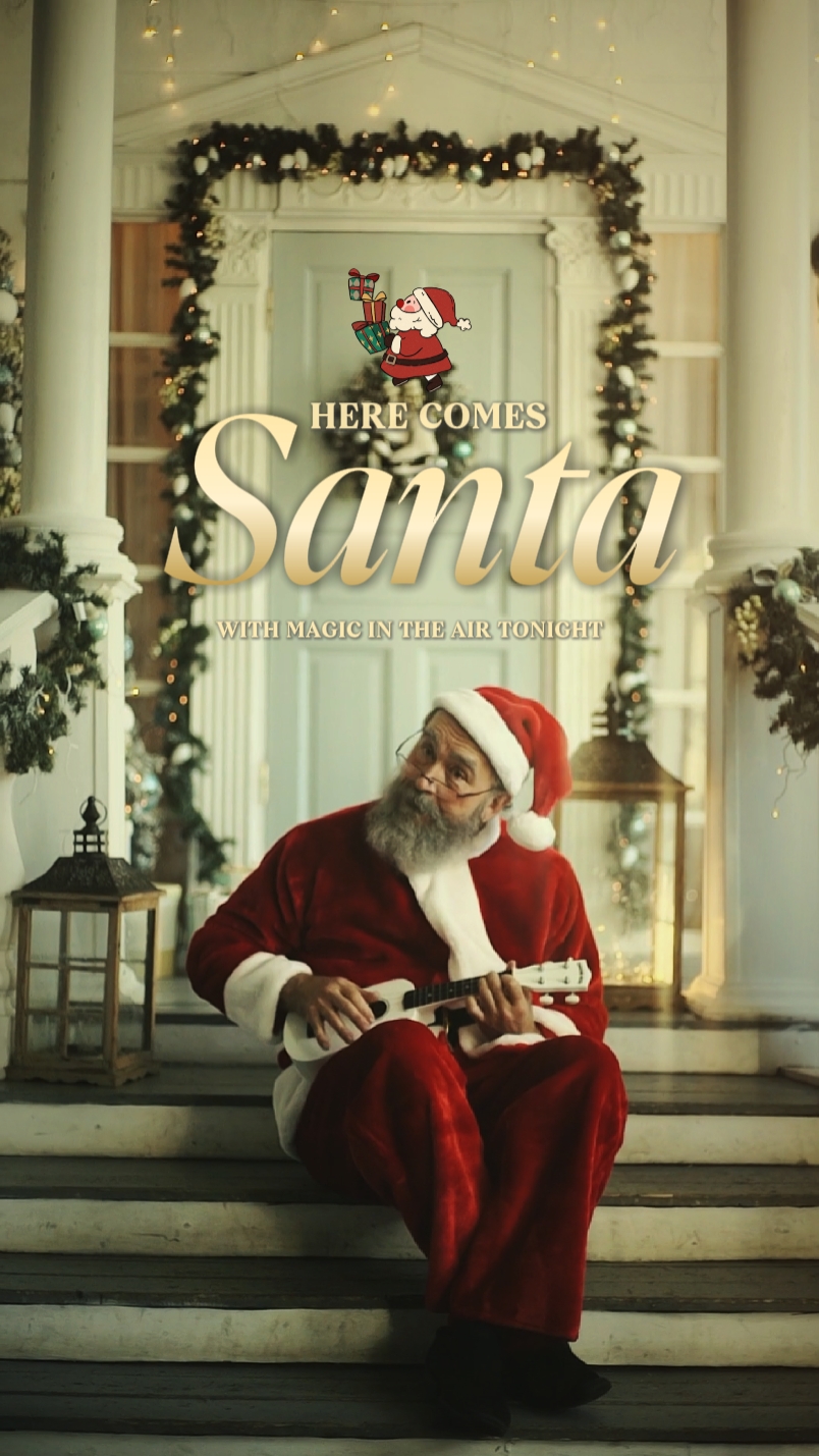 İŞTE SANTA GELİYOR 