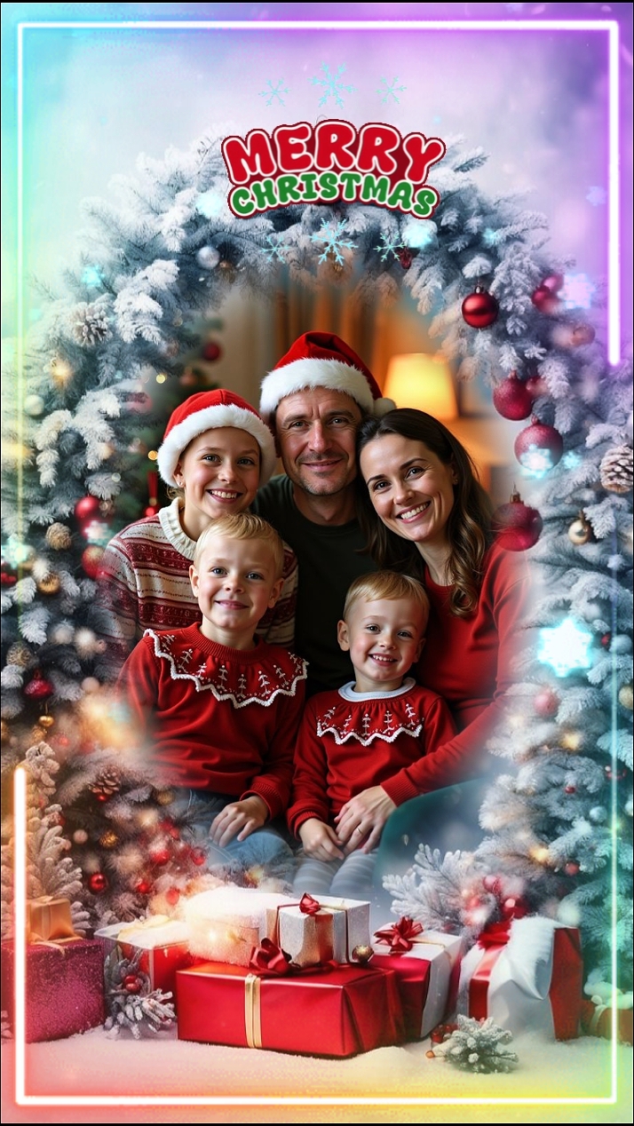 Feliz natal familia