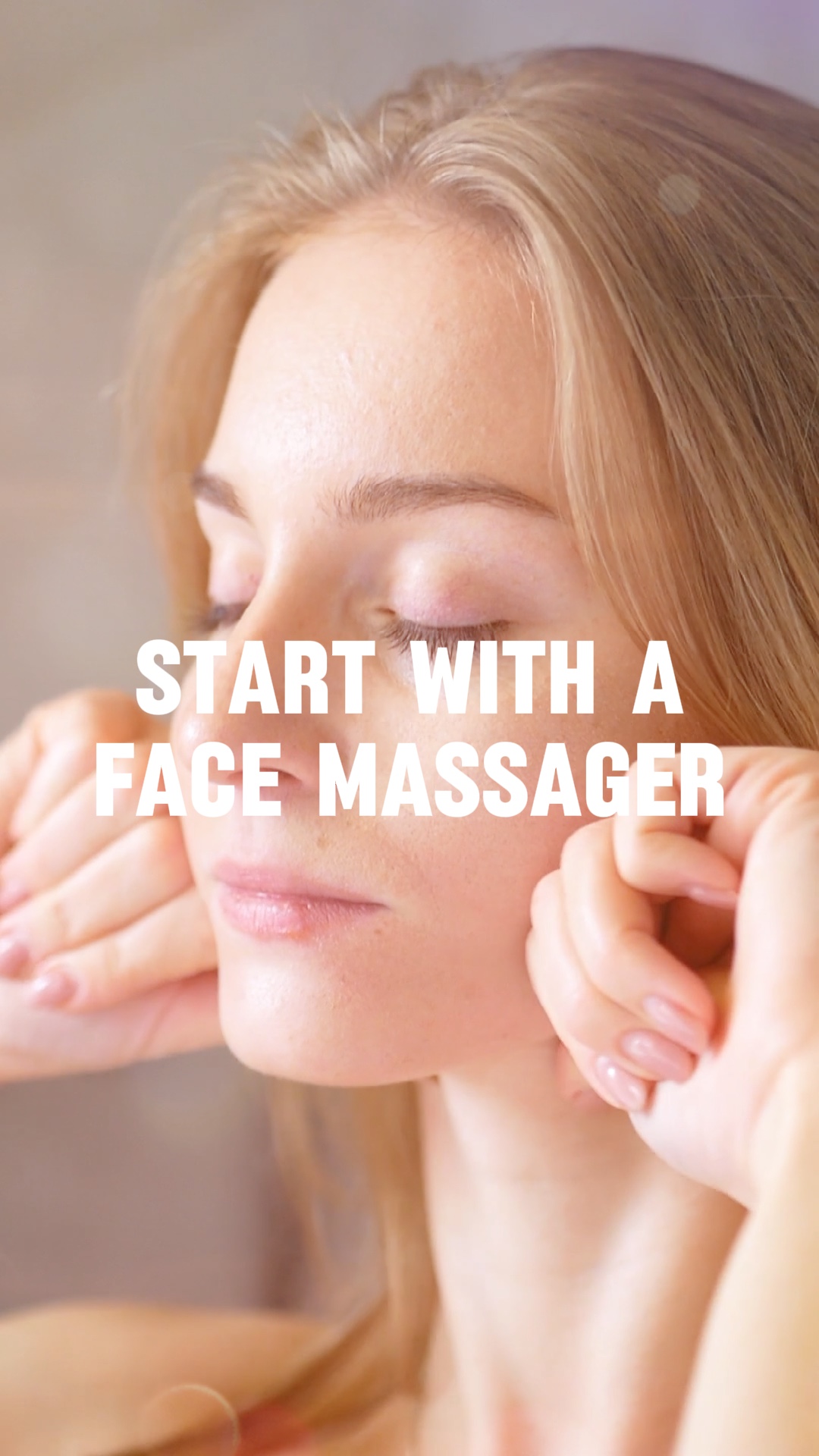 Massageador facial