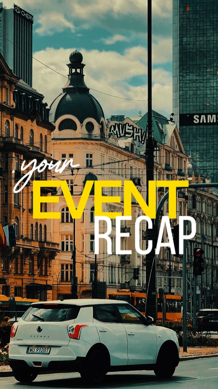 Your event recap