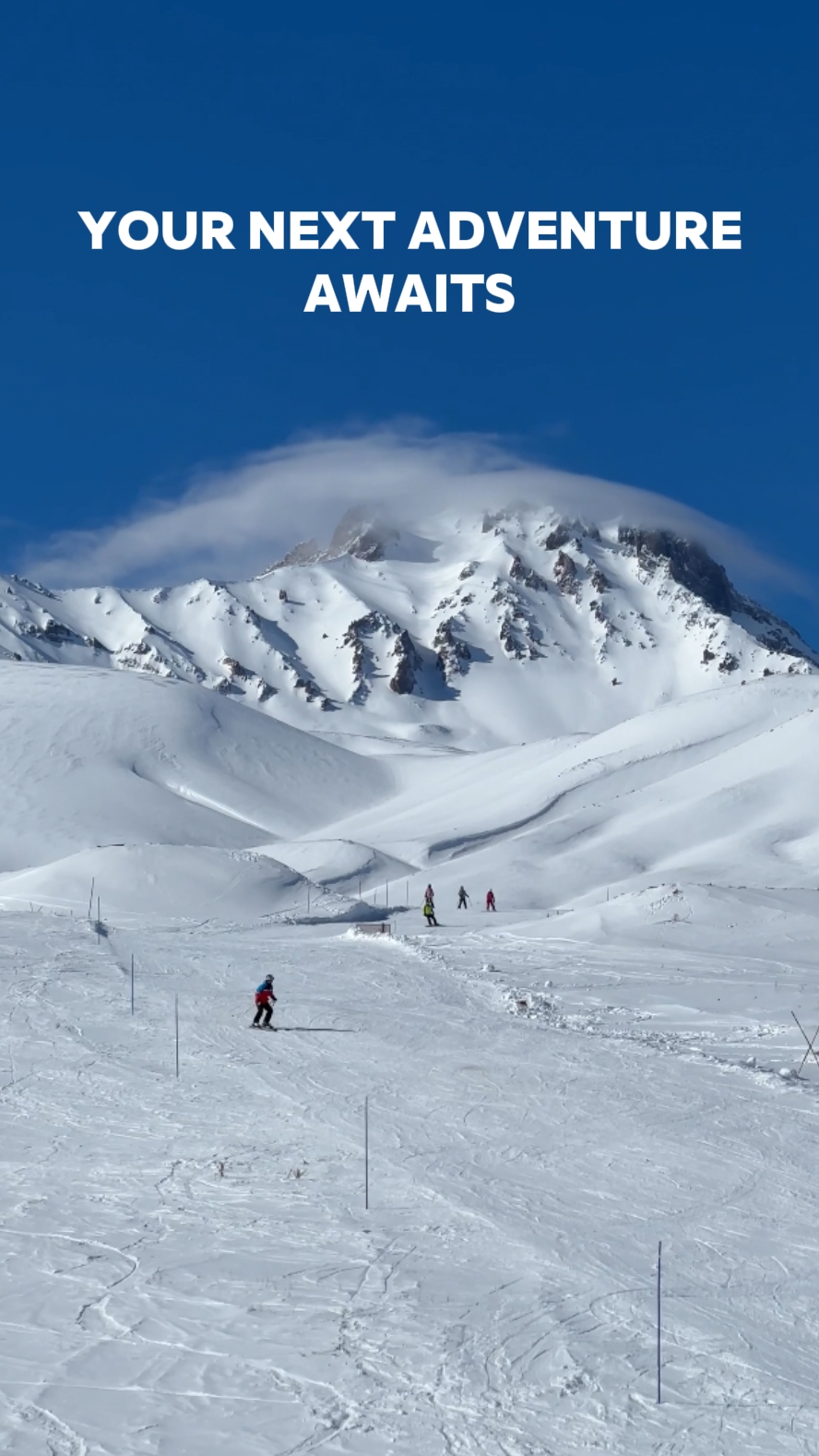 Promociones De Viajes De Invierno En Estilo Tiktok