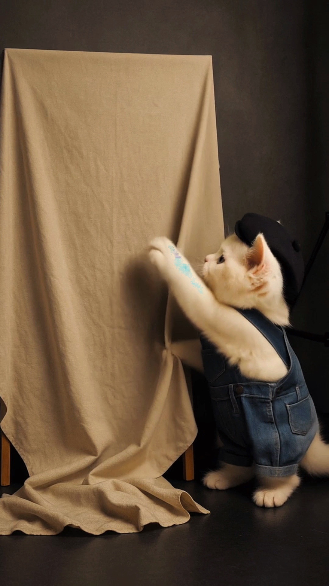고양이 캔버스 