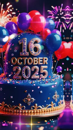 BIRTHDAY 16 OCT 2025