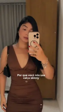 Calça skinny