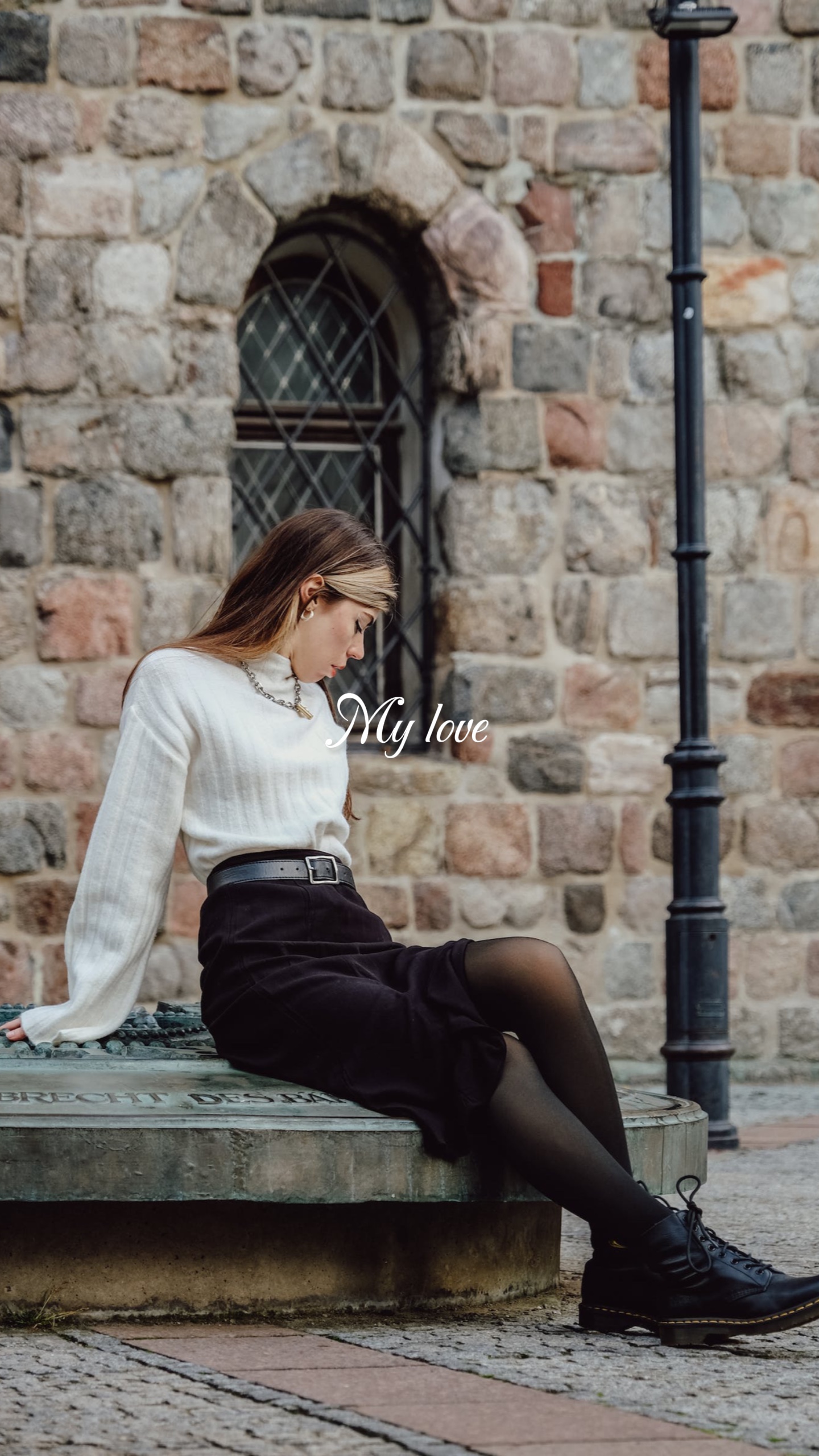 Conjunto de escaparate de anuncios comerciales Template+Costume+Sweater+Creative + blanco