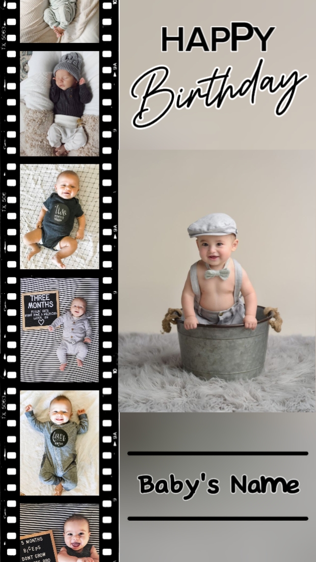 Alles Gute zum Geburtstag 1 Jahr