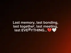 last memory
