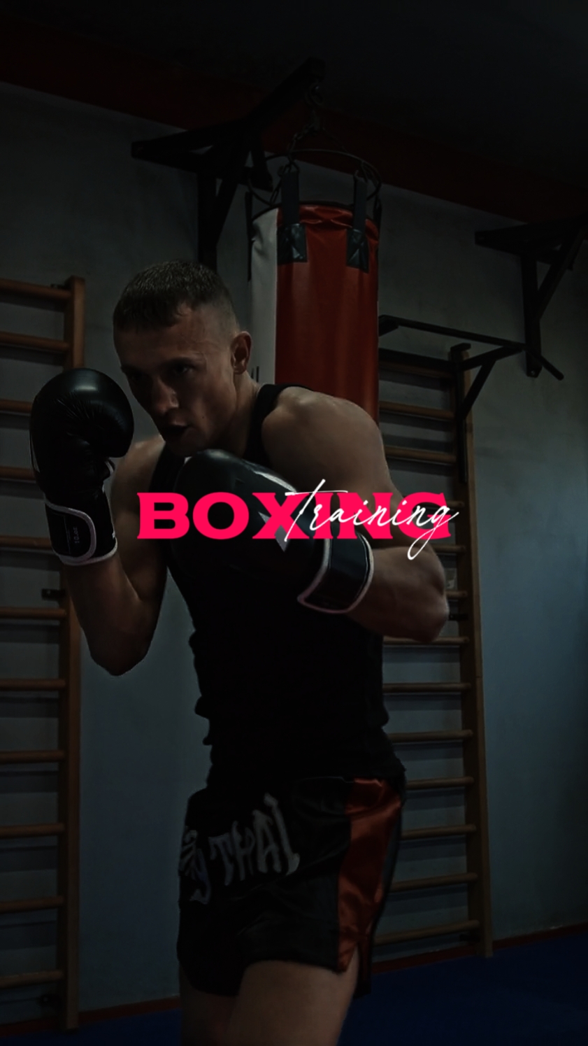 entraînement de boxe