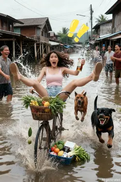 ลำยอง ver.น้ำท่วม