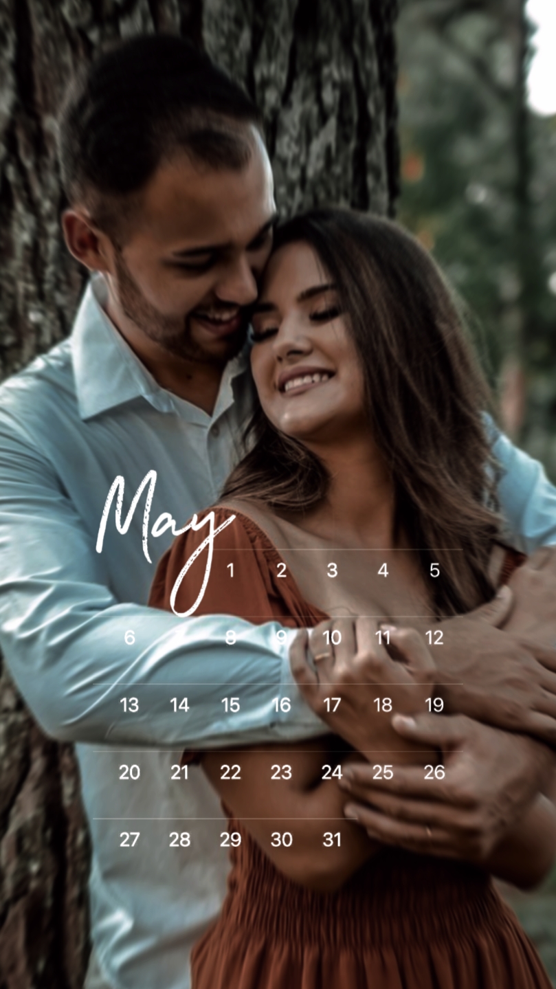 Calendário de maio 