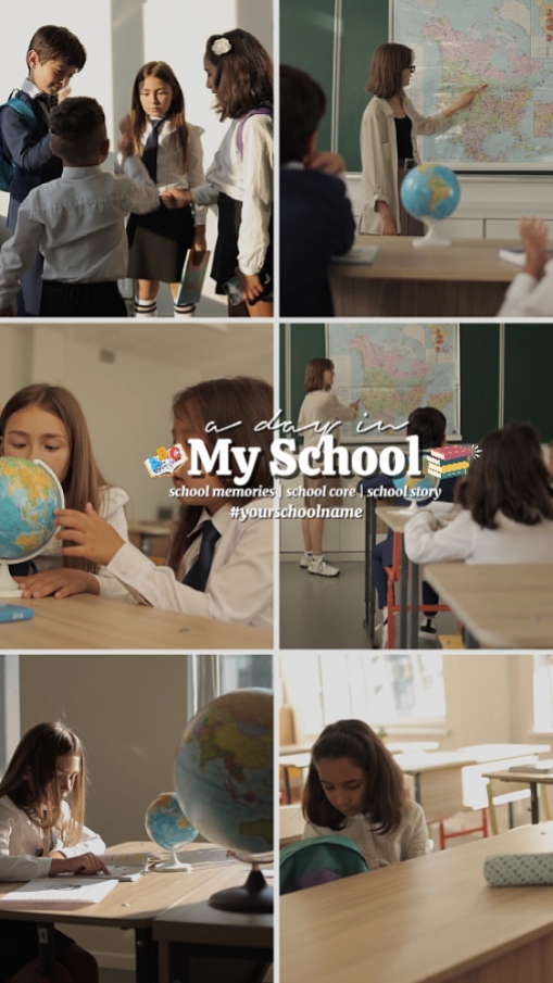 une journée dans mon école 