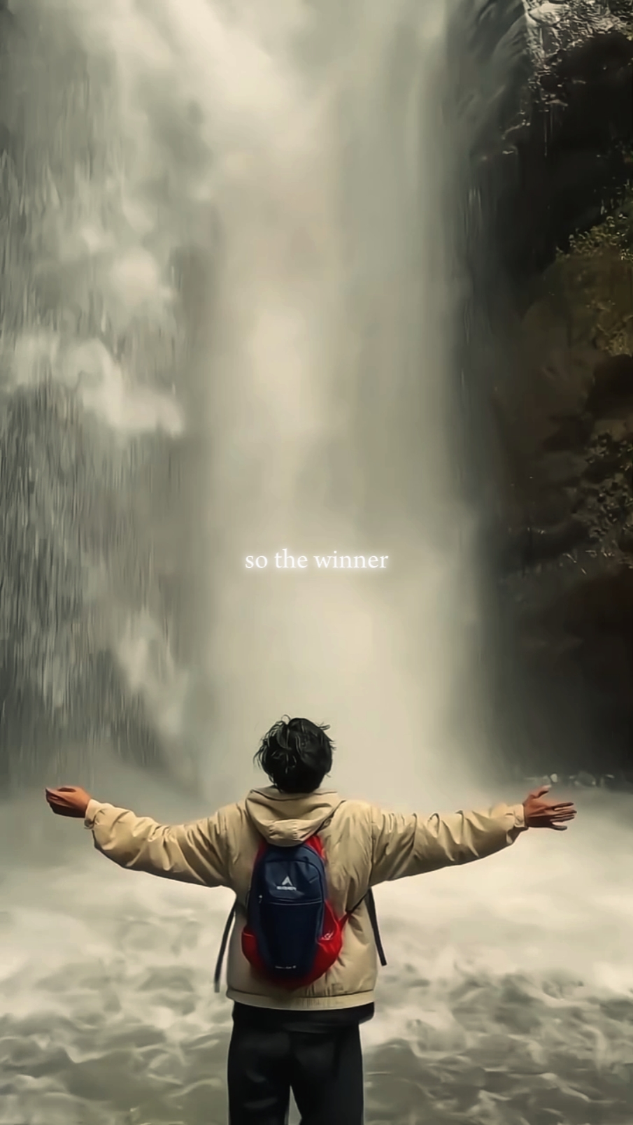 so the winner