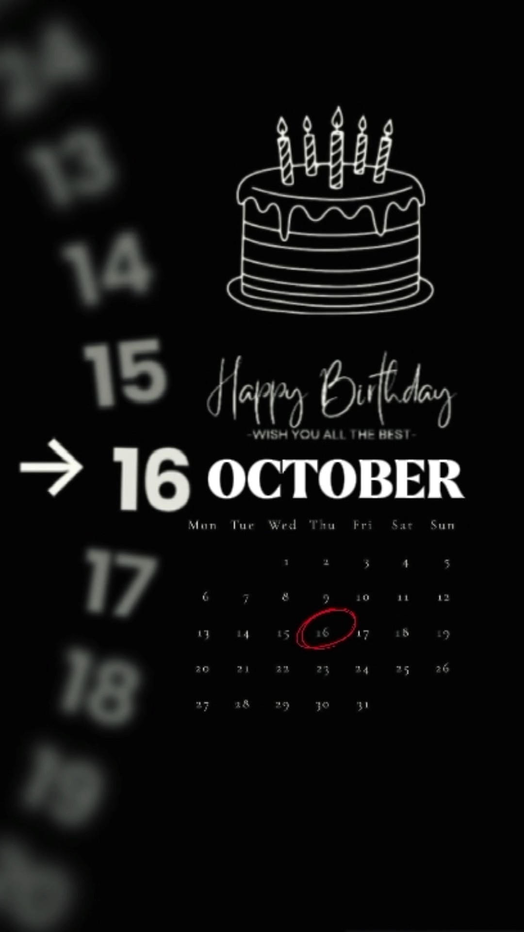 happy birthday 