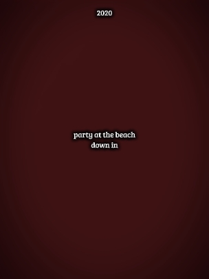 party at the beach 