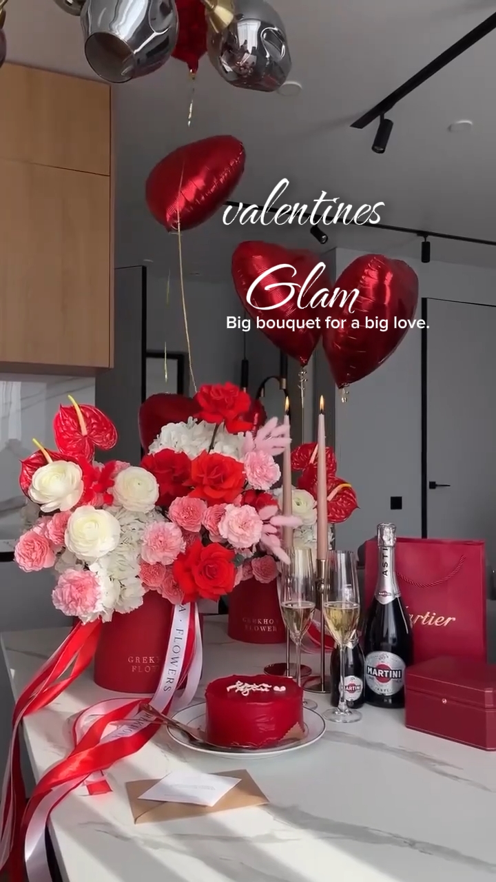 valentines bouquet