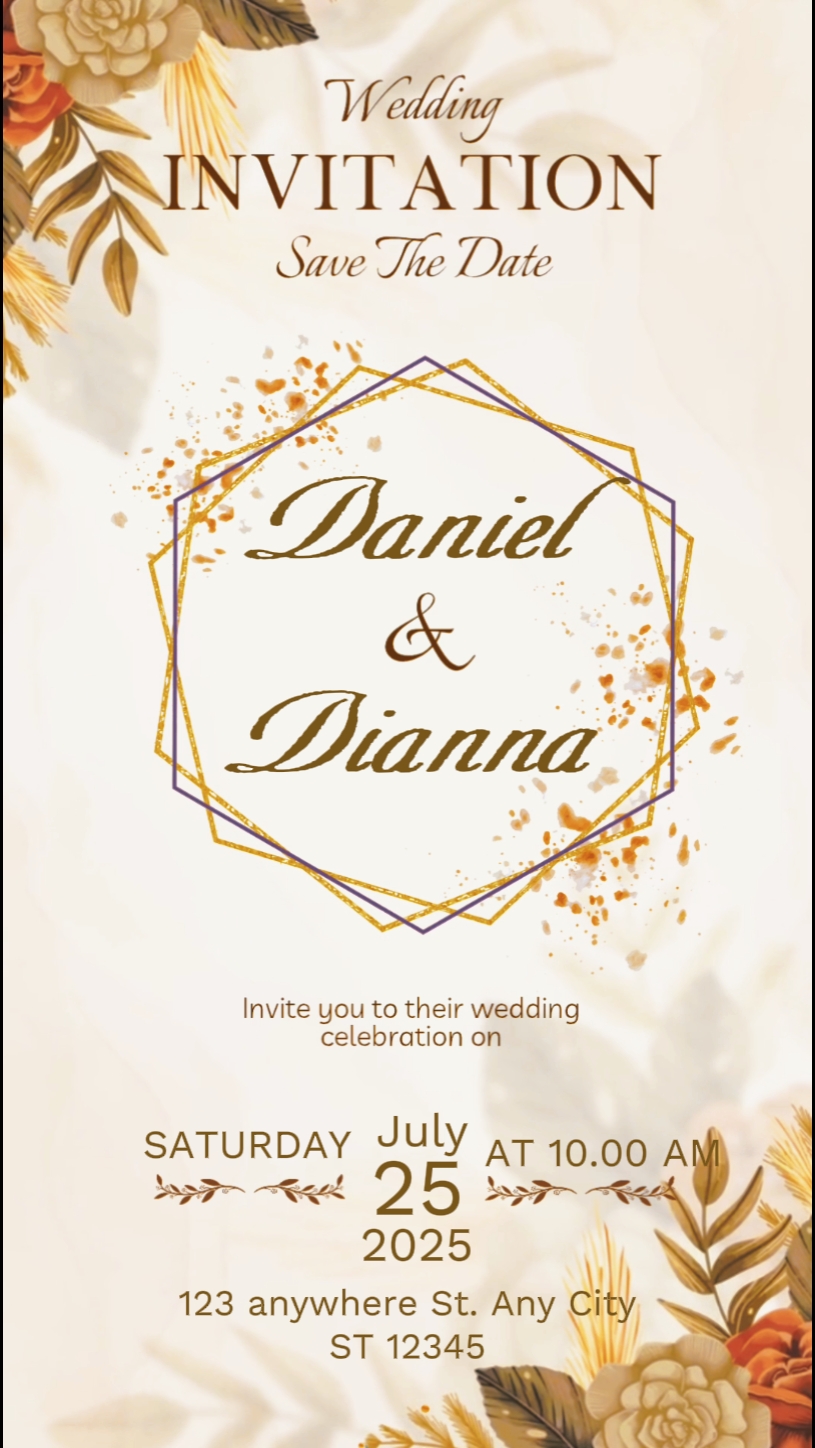 Invitación De Boda