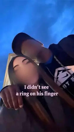 Ring on his finger 