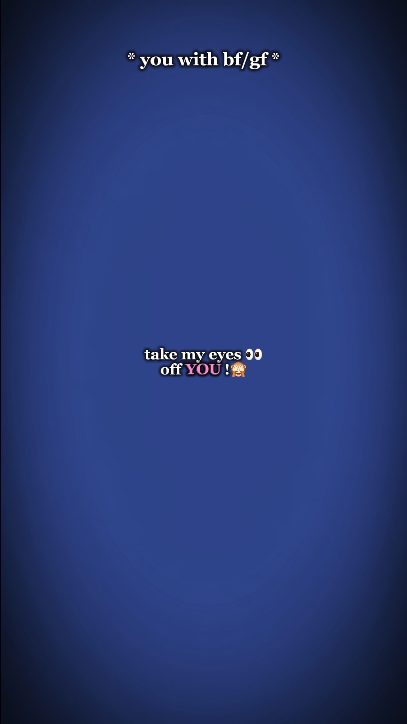 can't take my eyes