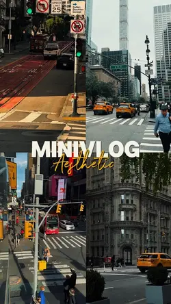 Minivlog aesthetic