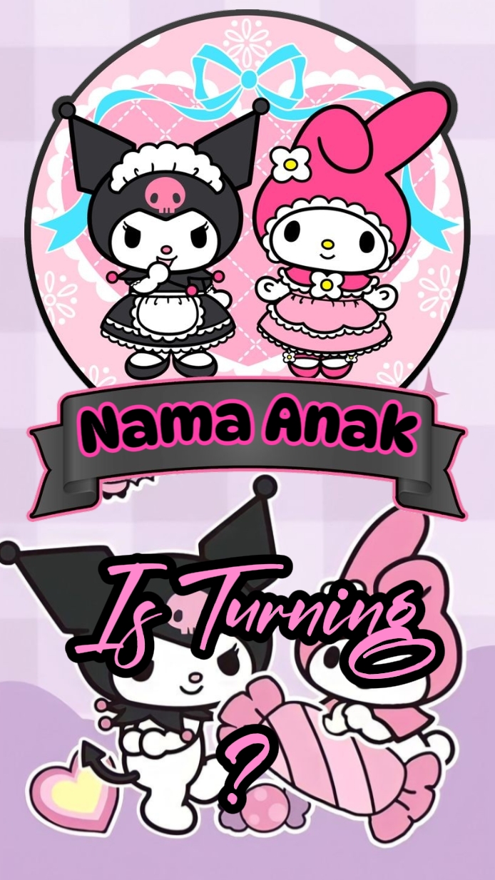 Kuromi & Melodi HBD