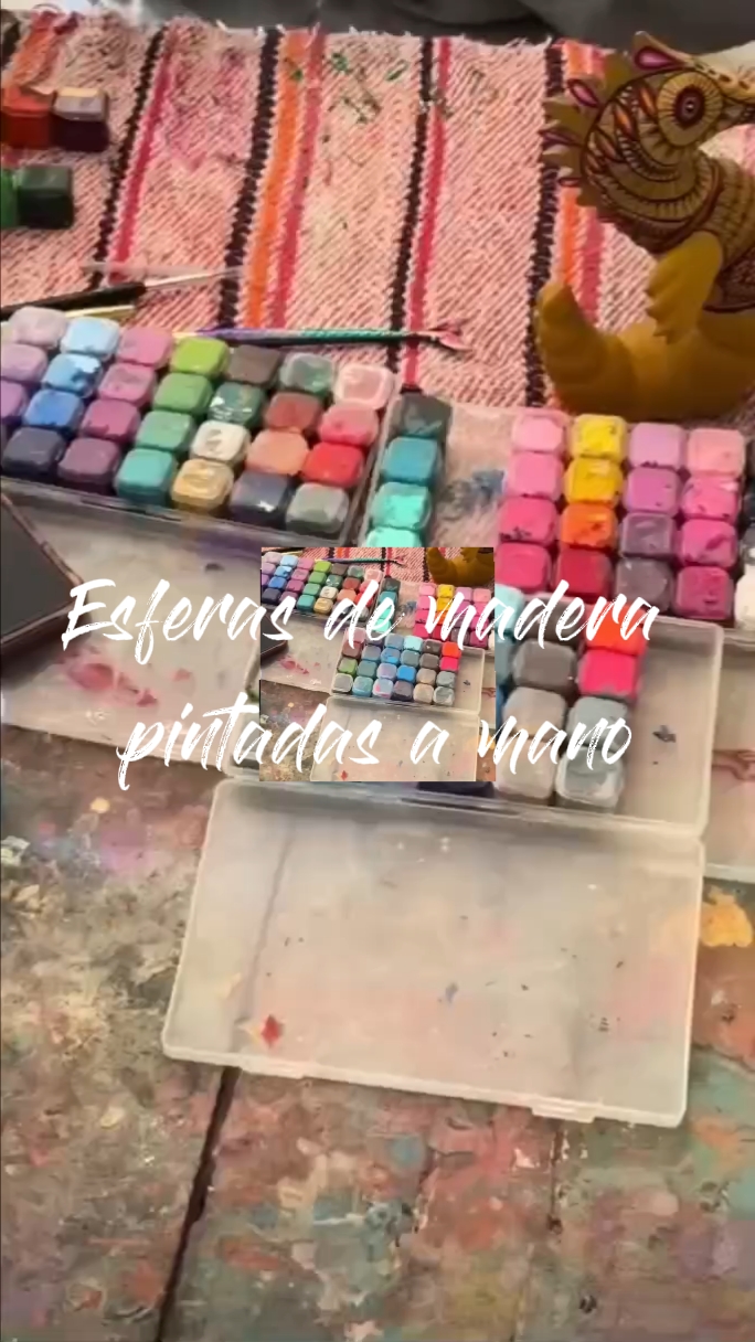 Esferas Pintadas.