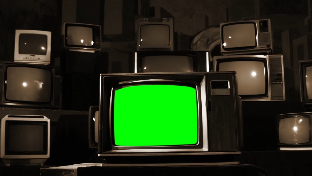tv layar hijau