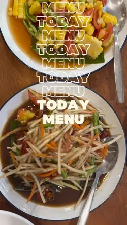 Today menu