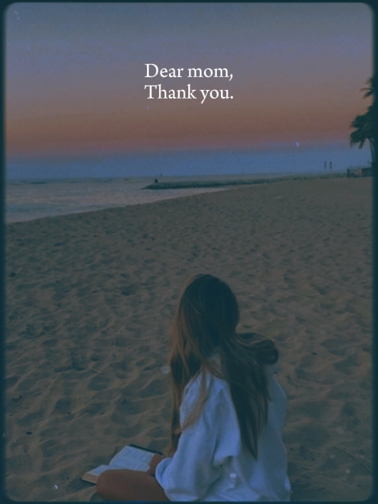 QUERIDA MÃE, OBRIGADO.