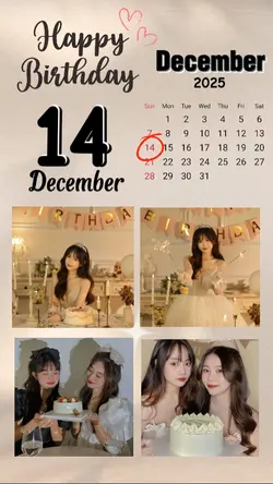 birthday 14 Dec 