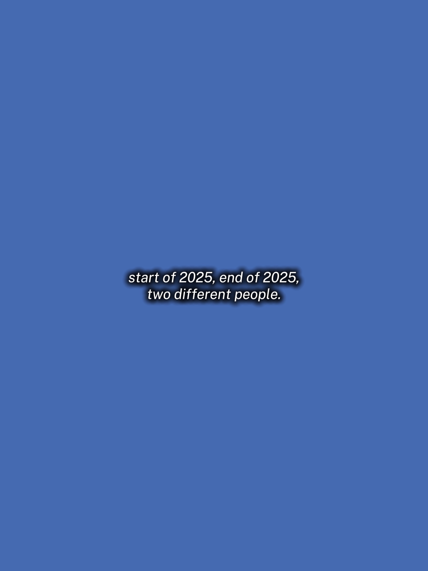 Start-End of 2025