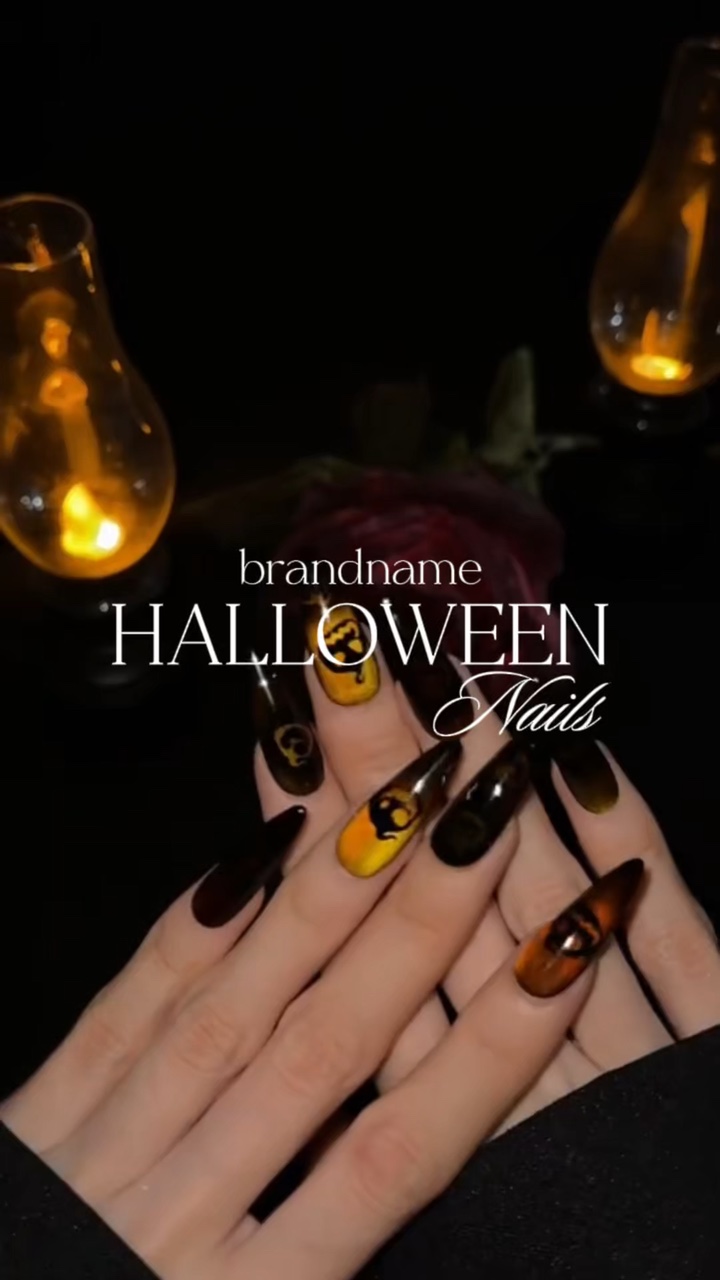 Unhas de halloween 💅 🎃