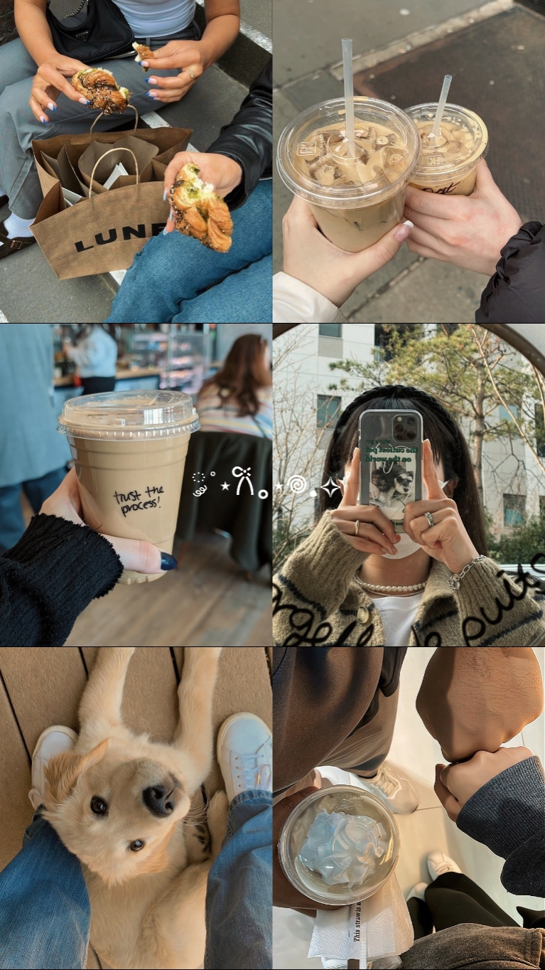 6 pics collage