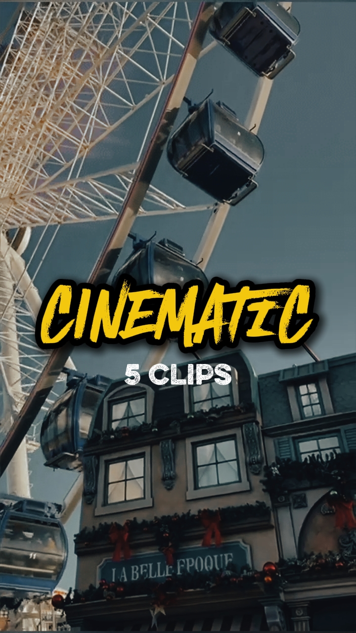 5 CLIPS CINEMÁTICOS