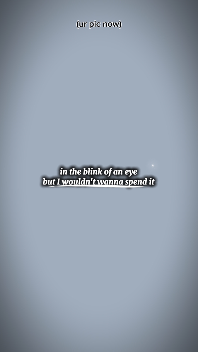 blink of an eye