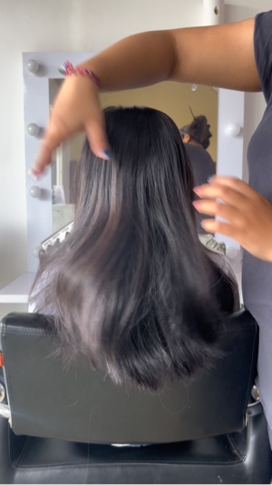 Alisamento de cabelo