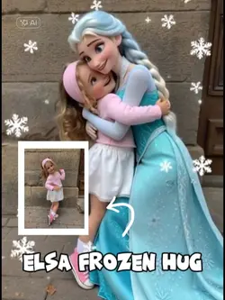 Elsa Frozen Hug