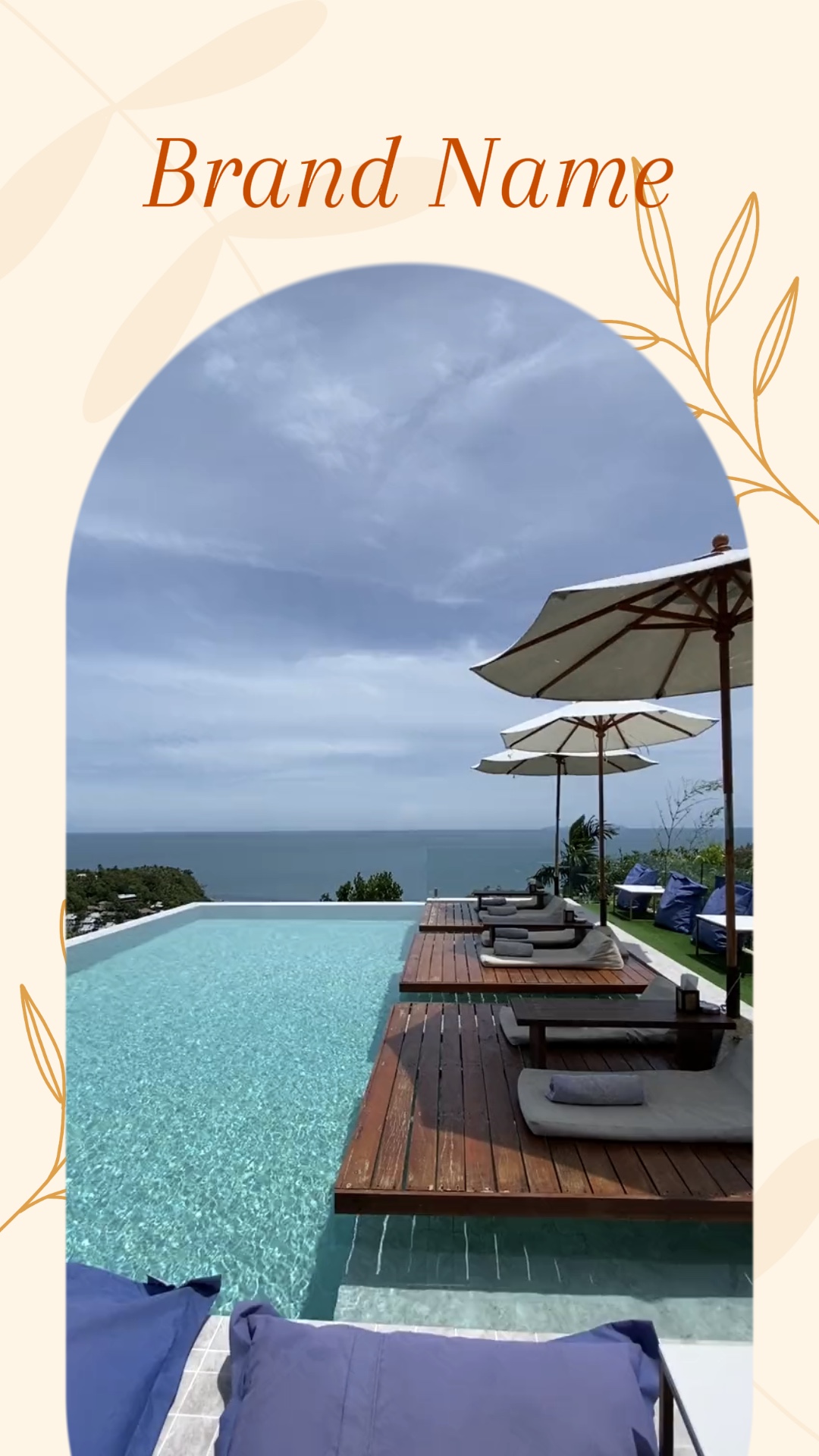 Paradise Nature For Summer Resort Template