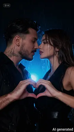 Rain photoshoot