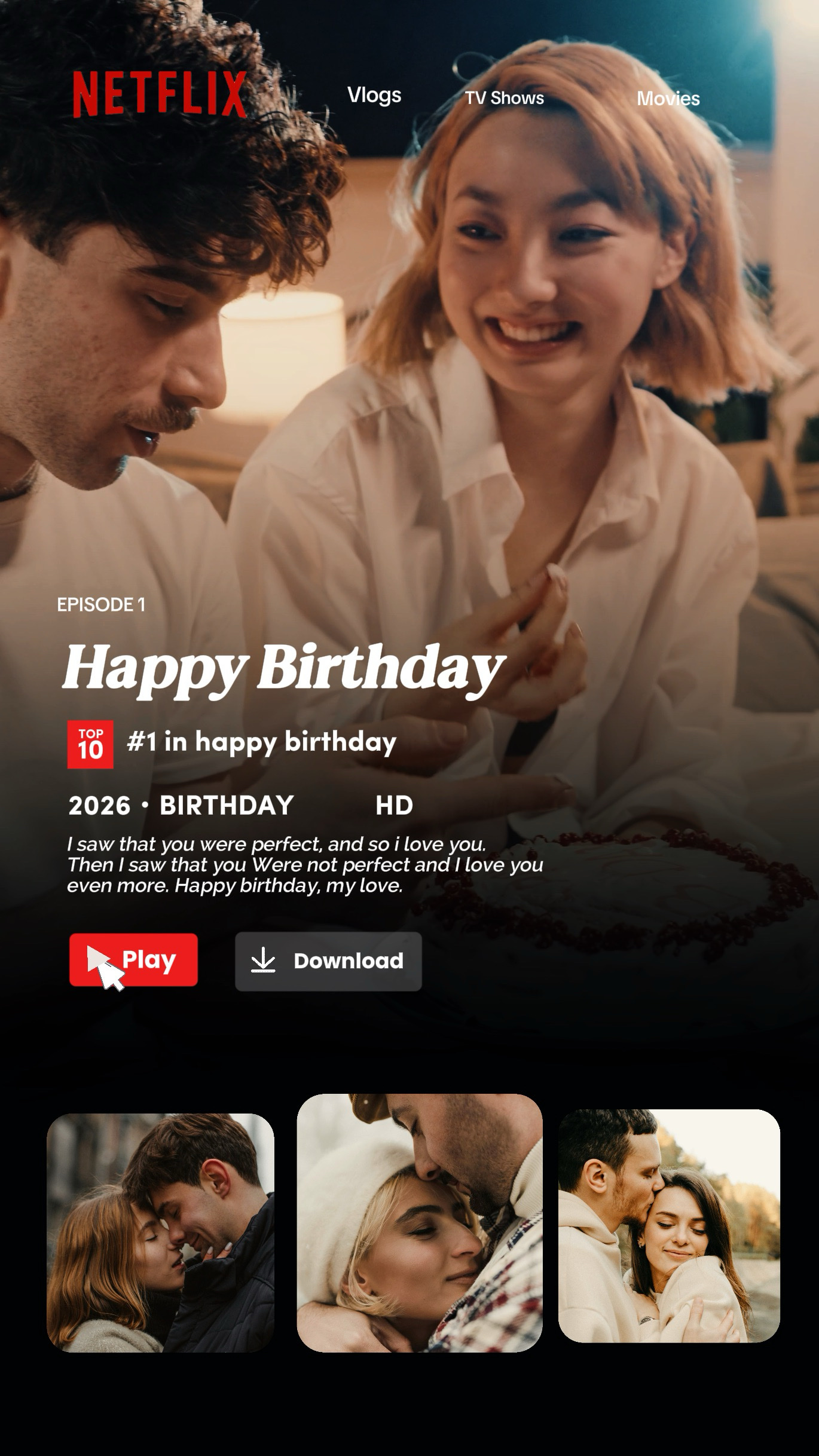 NETFLIX DOĞUM GÜNÜ 