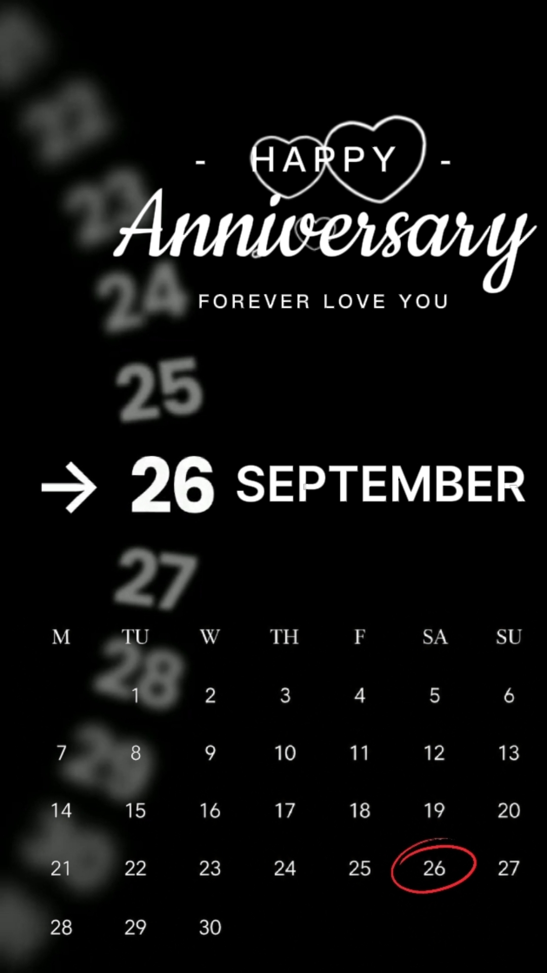 ANNIV 26 SEPTEMBER 