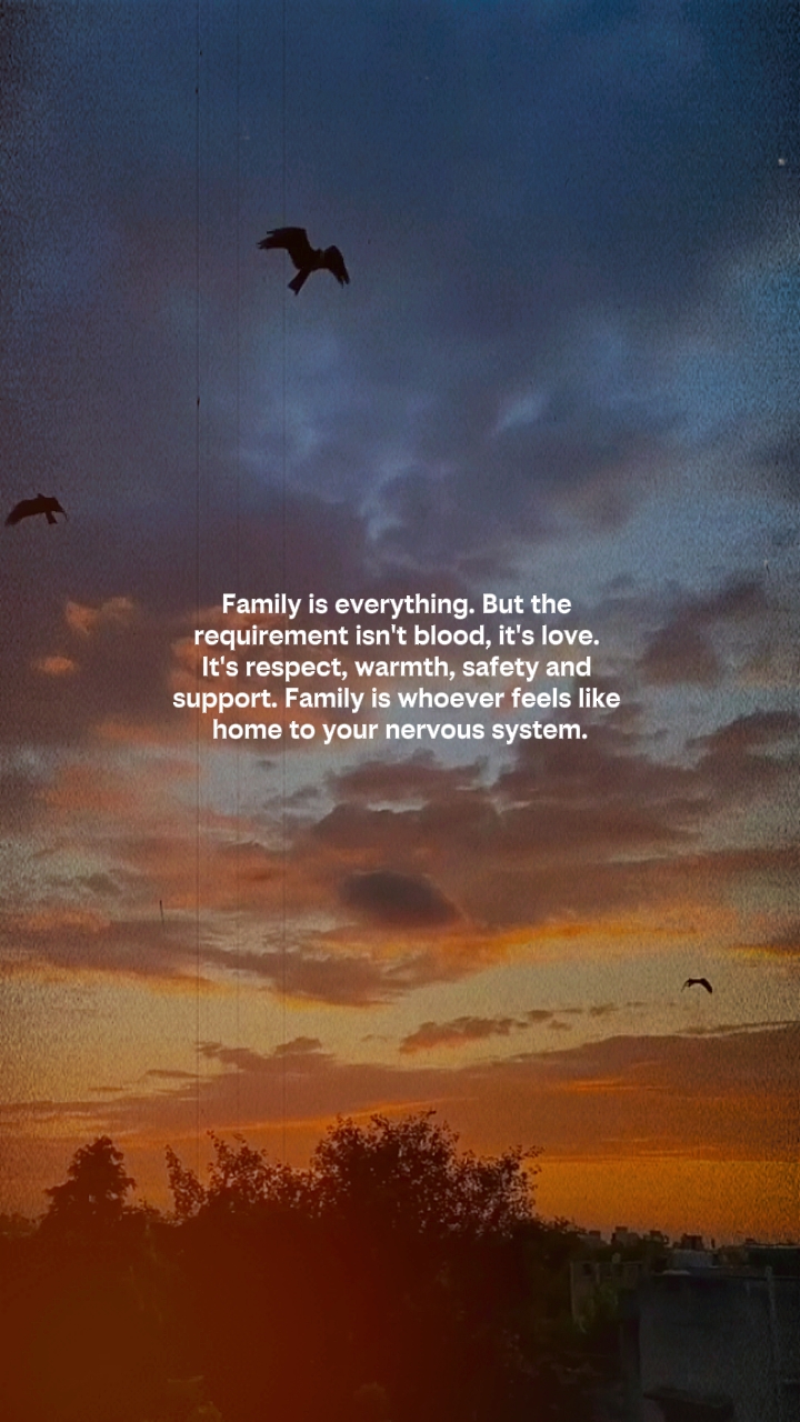 Familie ist alles