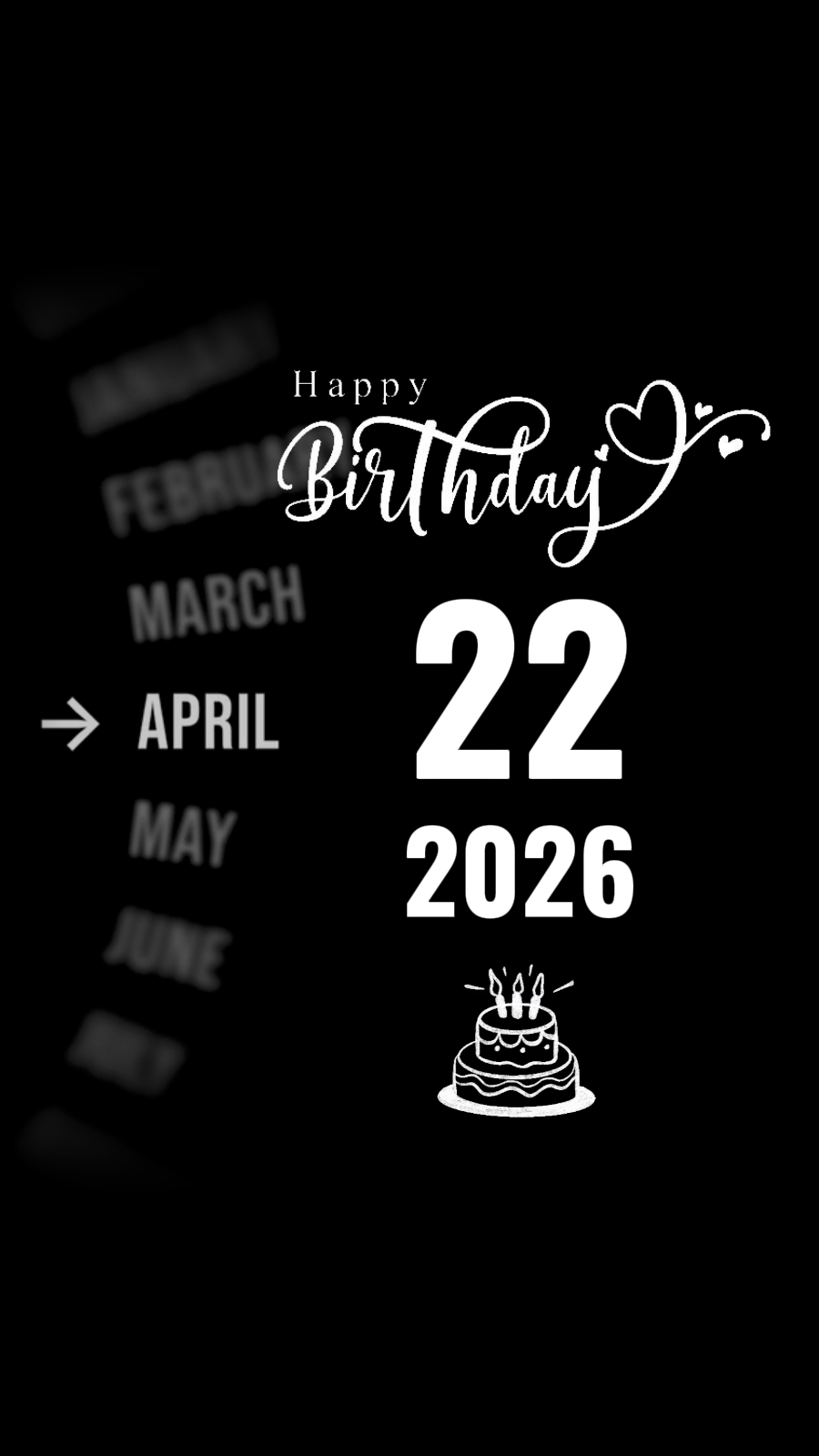 HBD ISTRI SAYA 22 APRIL