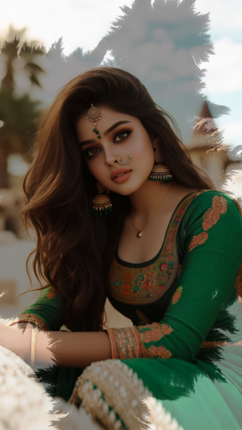 green