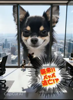 襲来！！パッパ逃亡！？